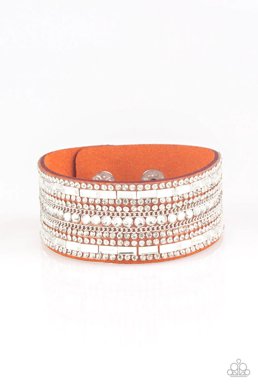 Rebel Radiance Orange Paparazzi Urban Bracelet