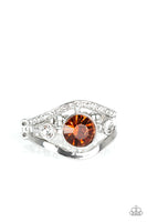 Rich With Richness - Brown Paparazzi Ring