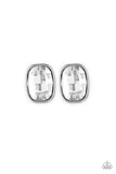 Incredibly Iconic - White Paparazzi Earrings