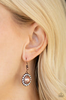 Fashion Show Celebrity - Copper Paparazzi Earrings
