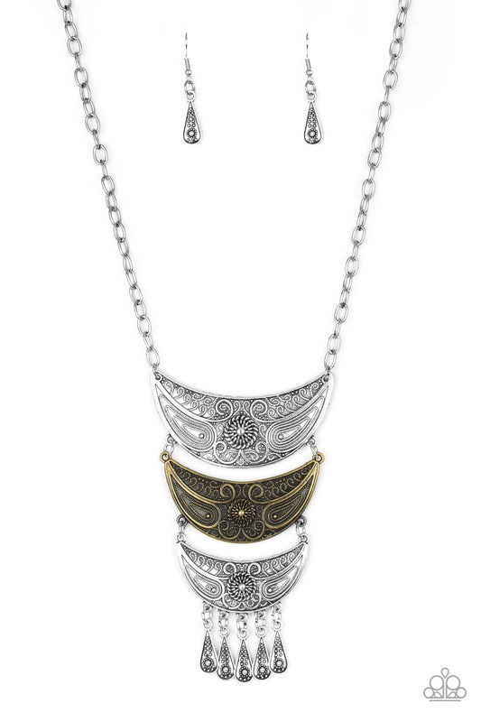 Go STEER-Crazy - Multi Paparazzi Necklace