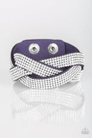 Nice Girls Finish Last - Blue Paparazzi Bracelet