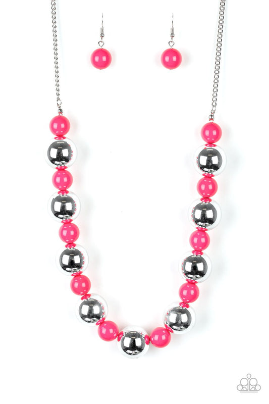 Top Pop Pink Paparazzi Necklace
