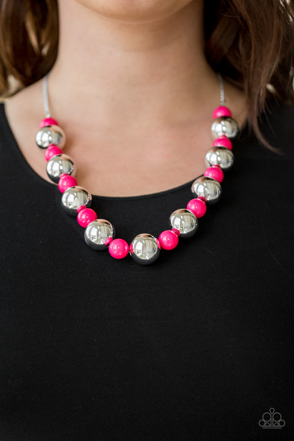 Top Pop Pink Paparazzi Necklace