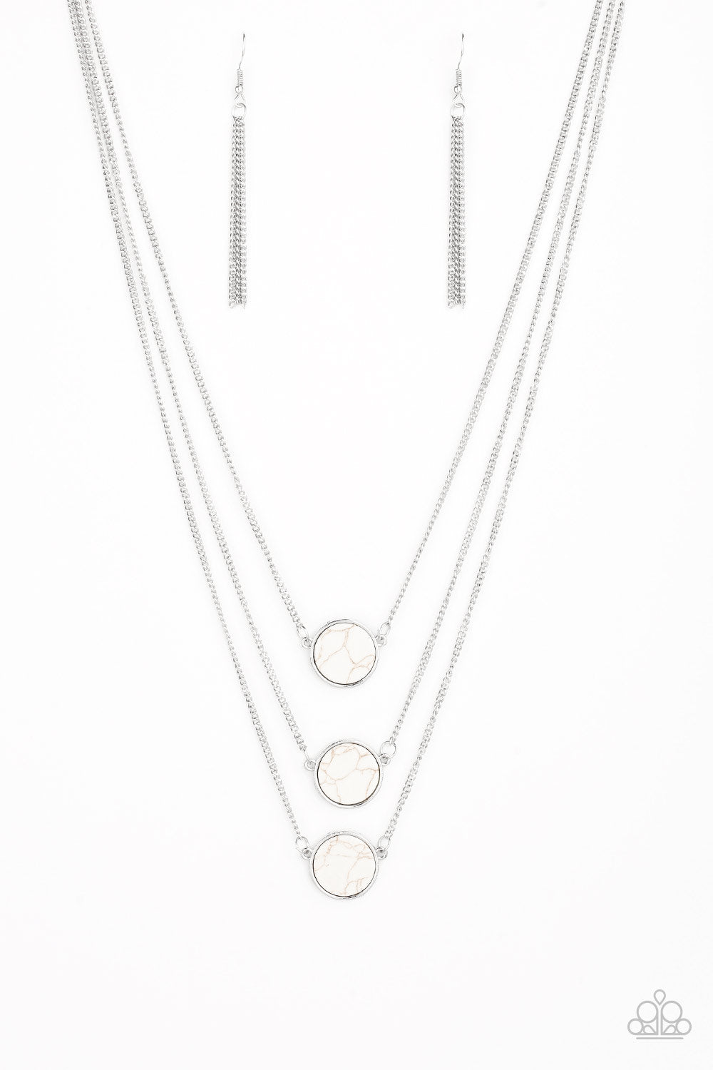 CEO of Chic - White Paparazzi Necklace