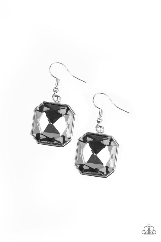 Me, Myself, and IDOL - Silver Paparazzi Earrings