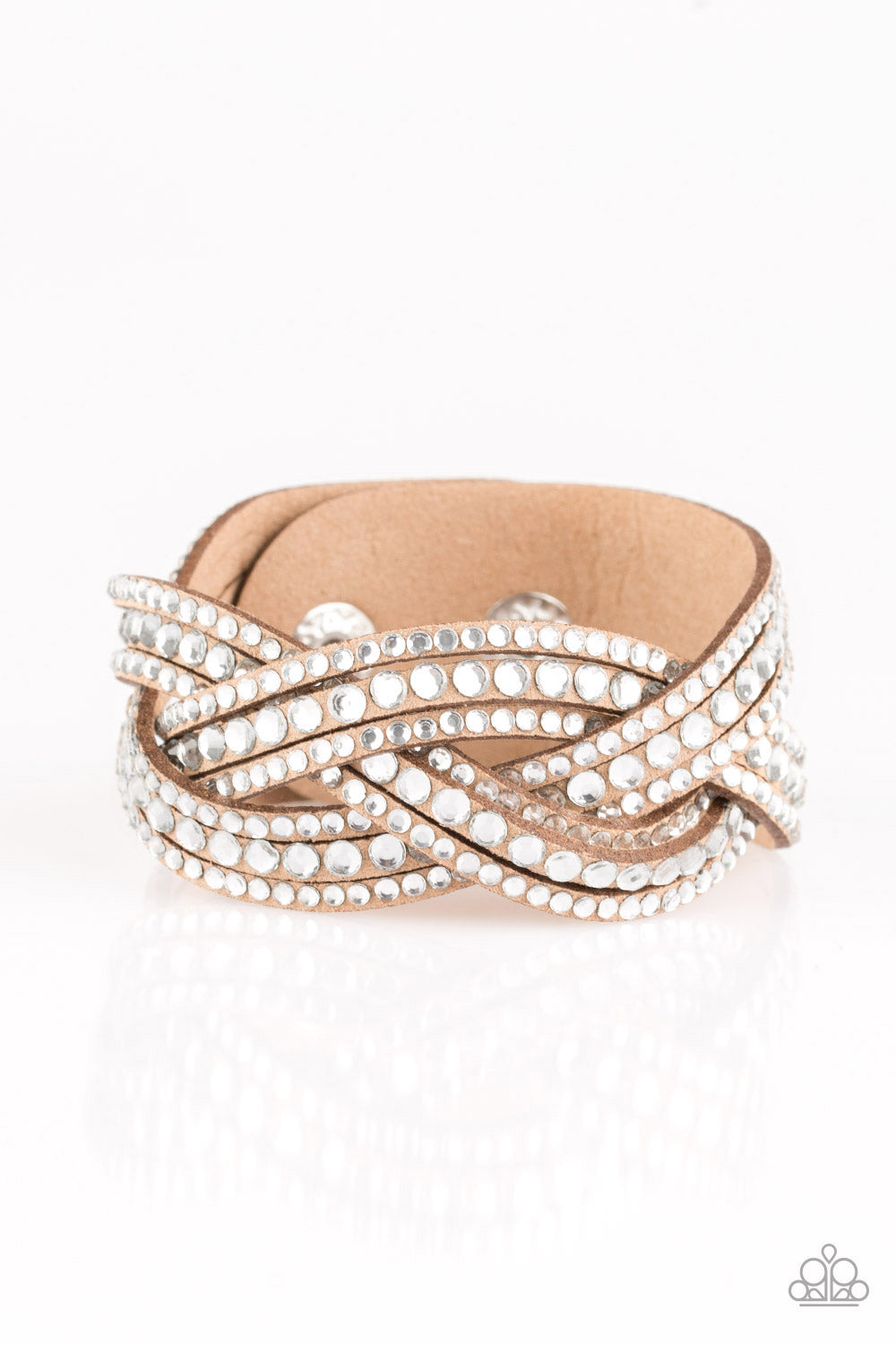 Bring On The Bling - Brown Paparazzi Urban Bracelet