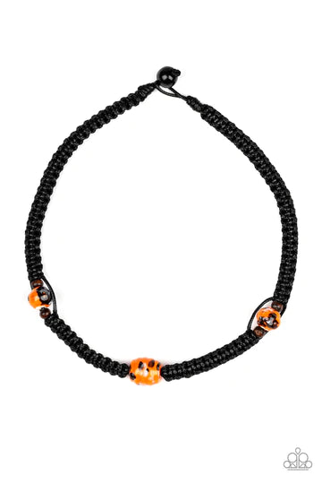 Rate Of Climb - Orange Paparazzi Urban Necklace