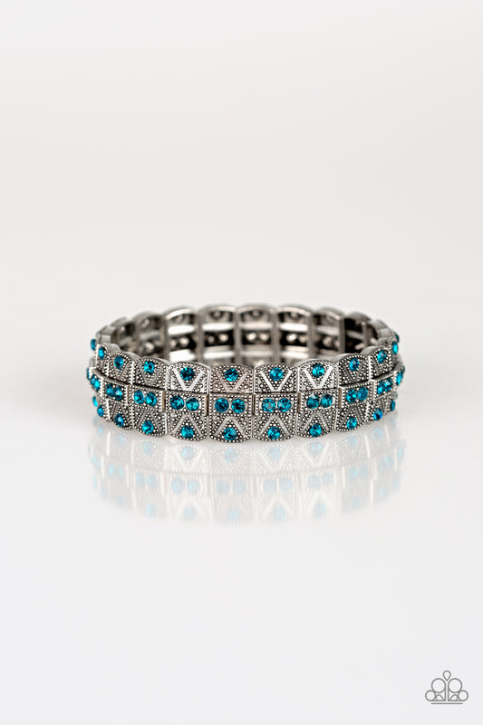 Modern Magnificence - Blue Paparazzi Bracelet