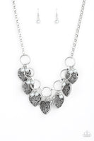 Very Valentine - Silver Paparazzi Necklace