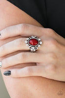 Noticeably Notable - Red Paparazzi Ring