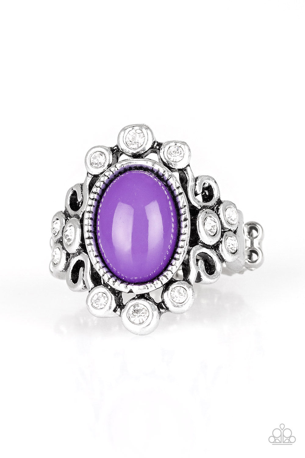 Noticeably Notable - Purple Paparazzi Ring