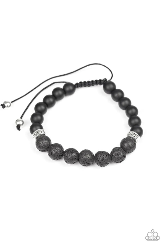 Keep Your Cool Black Paparazzi Urban Bracelet