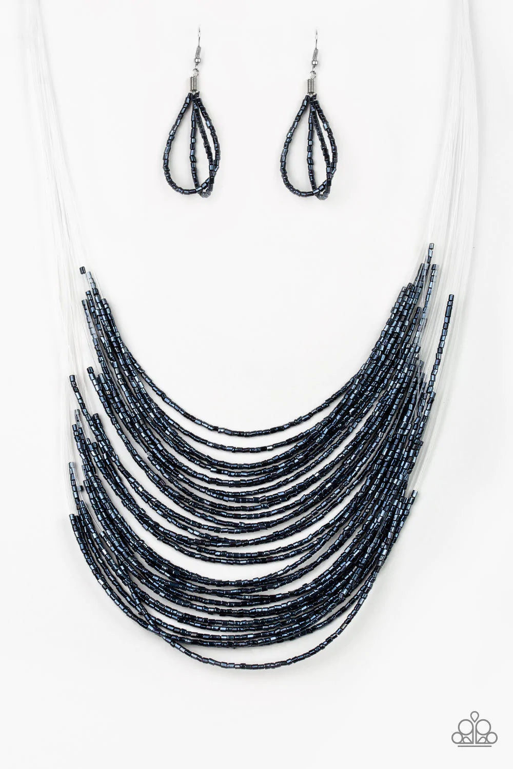 Catwalk Queen Blue Paparazzi Necklace