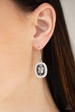 The Modern Monroe - Silver Paparazzi Earrings