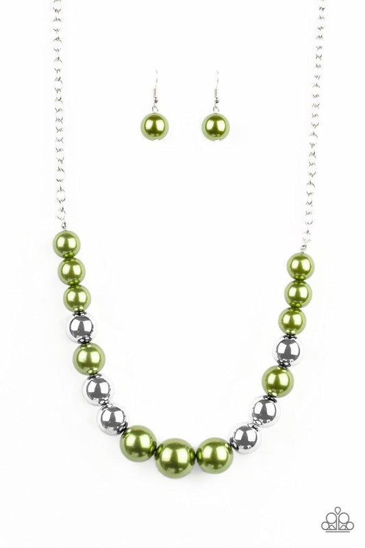 Take Note Green Paparazzi Necklace