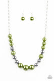 Take Note Green Paparazzi Necklace