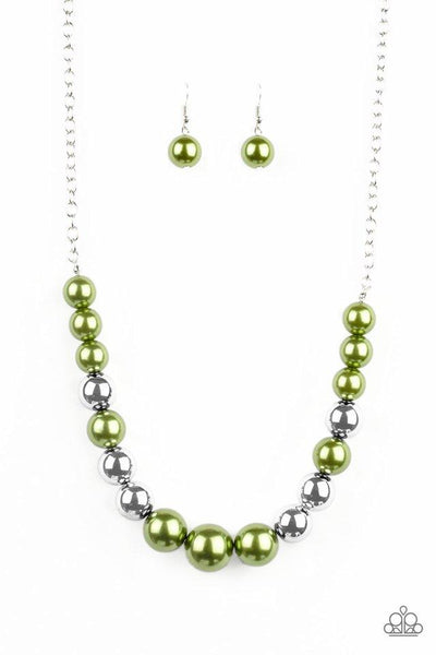 Take Note Green Paparazzi Necklace