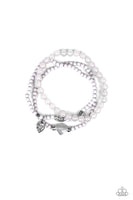 Really Romantic - Silver Paparazzi Bracelet