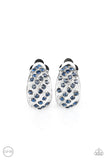 Sparkling Shells - Blue Paparazzi Clip On Earrings