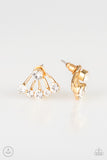 Jeweled Jubilee - Gold Paparazzi Double Sided Earrings