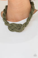 A Standing Ovation Green Paparazzi Necklace