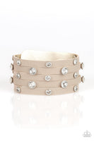 Rhinestone Reputation - Brown Paparazzi Bracelet