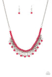 A Touch of CLASSY - Pink Paparazzi Necklace
