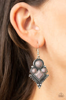 So Sonoran - Silver Paparazzi Earrings