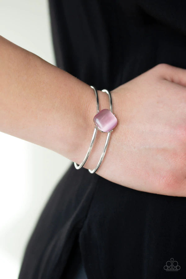 Turn Up The Glow - Pink Paparazzi Bracelet