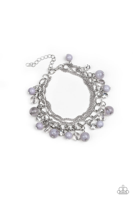 Let Me SEA! - Silver Paparazzi Bracelet