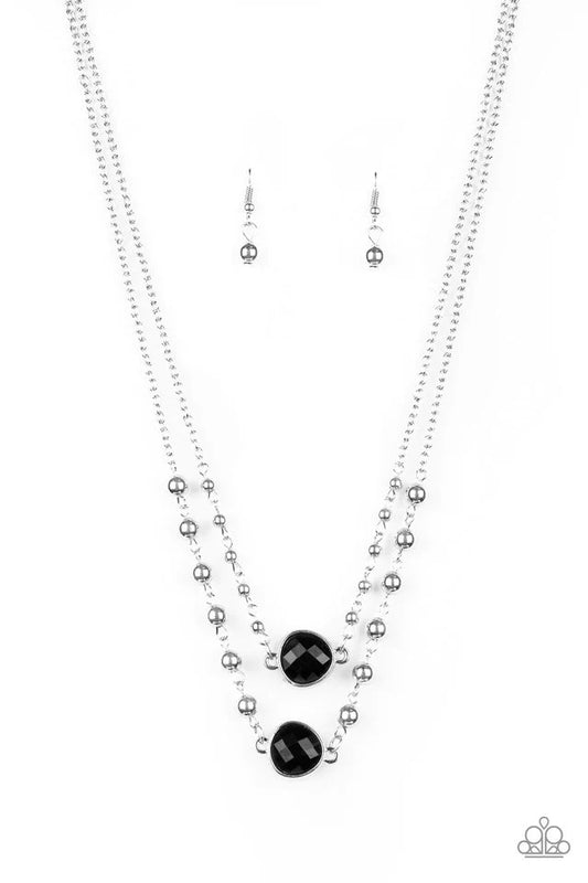 Colorfully Charming Black Paparazzi Necklace