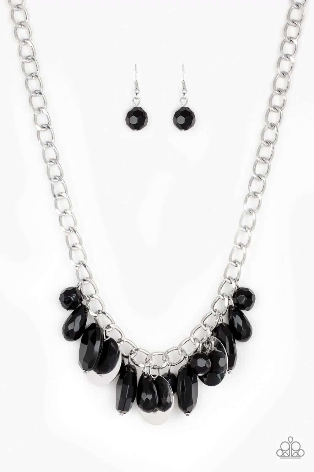 Treasure Shore Black Paparazzi Necklace