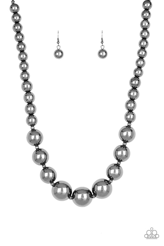 Living Up to Reputation Black Paparazzi Necklace