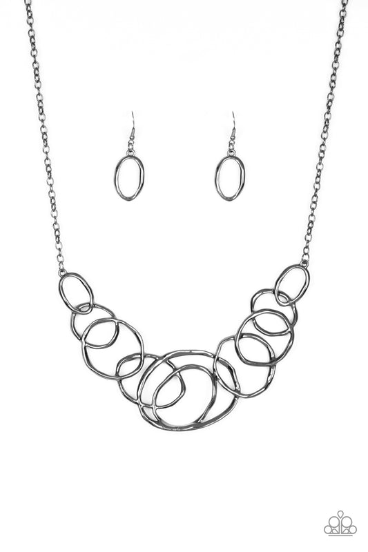 All Around Radiance - Black Paparazzi Necklace