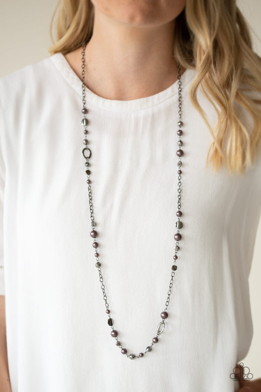 Make An Appearance - Black Paparazzi Necklace