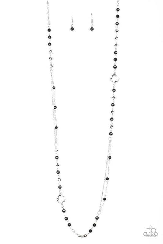 Really Refined Black Paparazzi Necklace