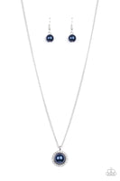 Wall Street Wonder - Blue Paparazzi Necklace