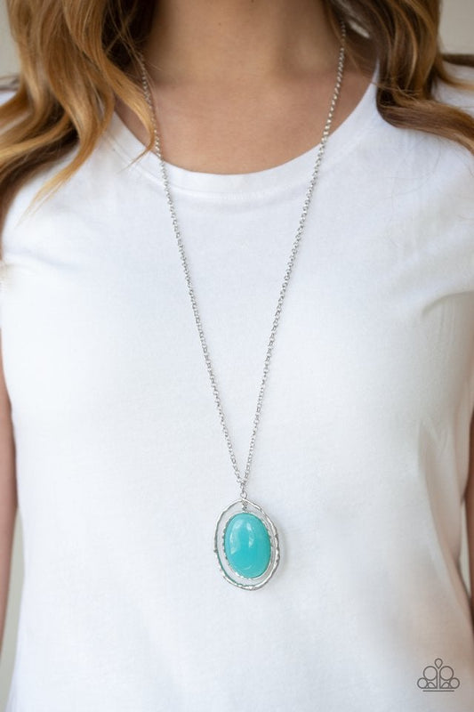 Harbor Harmony Blue Paparazzi Necklace