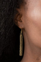 Palm Springs Pharaoh - Brass Paparazzi Necklace