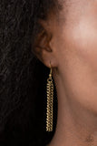 Palm Springs Pharaoh - Brass Paparazzi Necklace