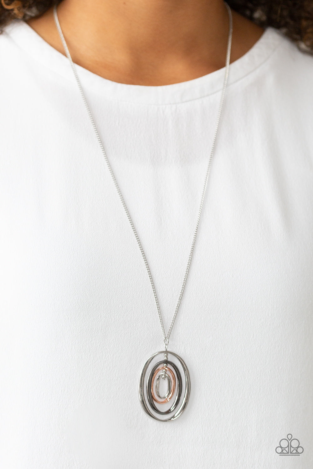 Classic Convergence - Multi Paparazzi Necklace
