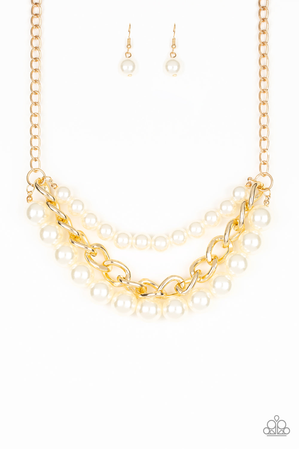 Empire State Empress - Gold Paparazzi Necklace
