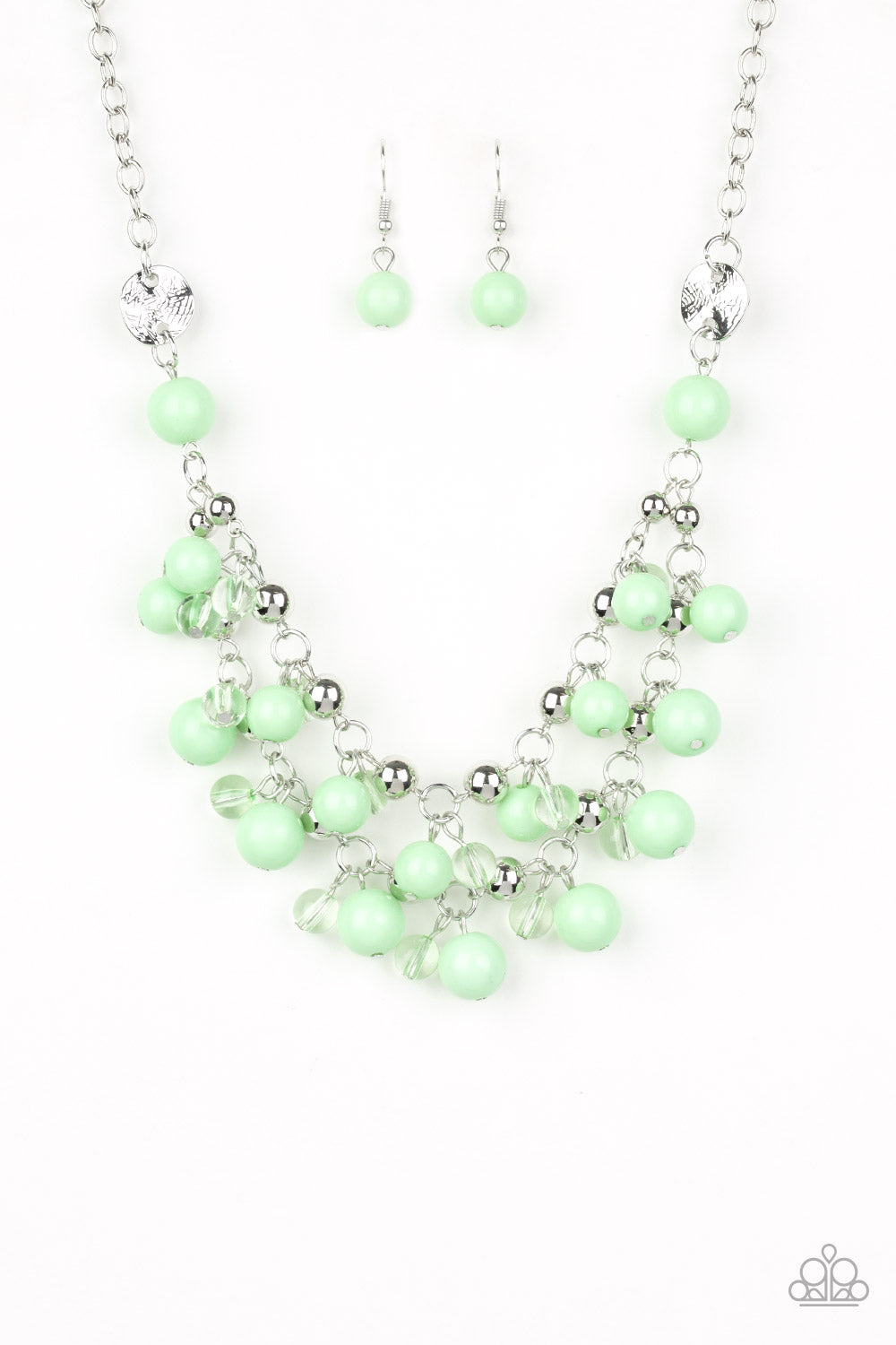 Seaside Soiree - Green Paparazzi Necklace