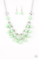 Seaside Soiree - Green Paparazzi Necklace