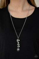 Teardrop Serenity - Green Paparazzi Necklace