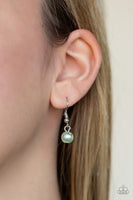 Teardrop Serenity - Green Paparazzi Necklace