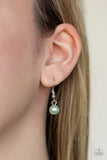 Teardrop Serenity - Green Paparazzi Necklace