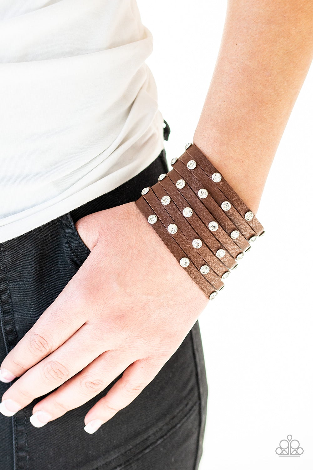 Sass Squad Brown Paparazzi Urban Bracelet