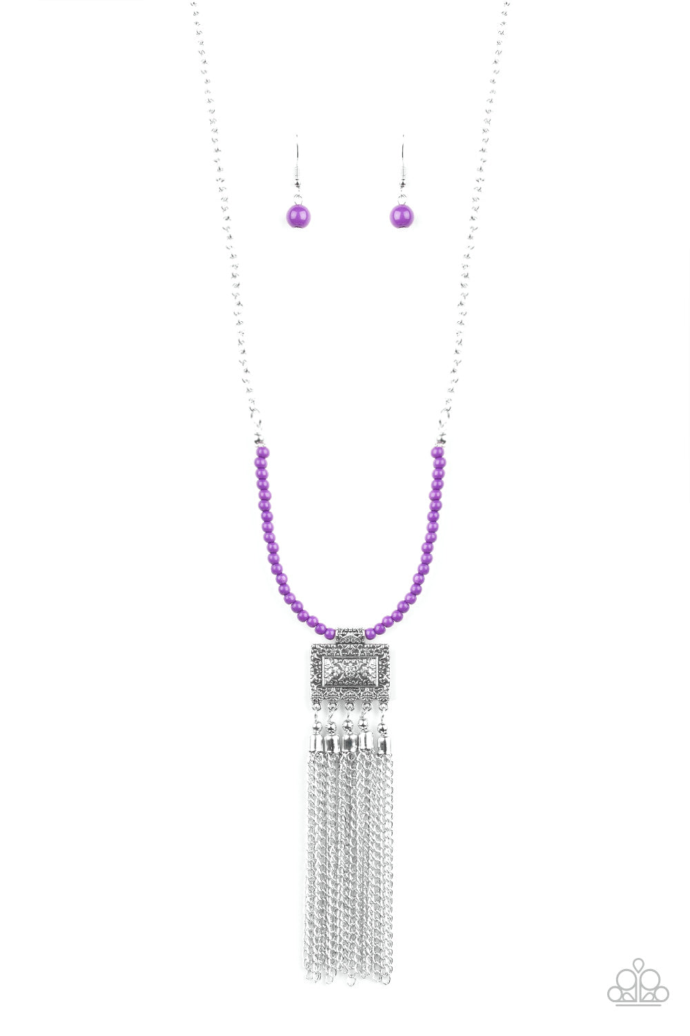 Mayan Masquerade - Purple Paparazzi Necklace